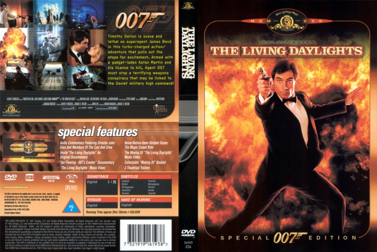 James Bond - 007 Compl... - James Bond G 007-15 W obliczu śmierci - The Living Daylights 1987.06.27 DVD ENG.jpg