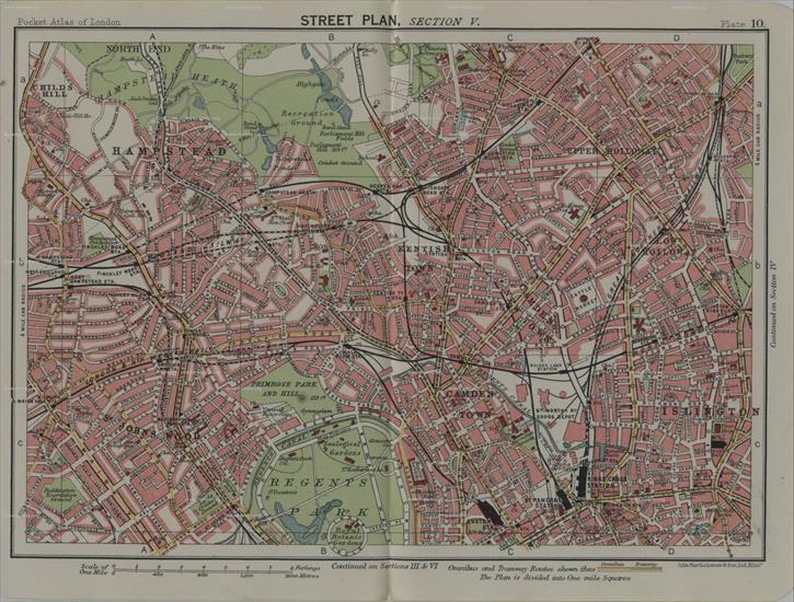 Stare plany miast - bartholomews-pocket_atlas-and-guide-to-london_1922_hampstead-holloway_2000_1516_600.jpg