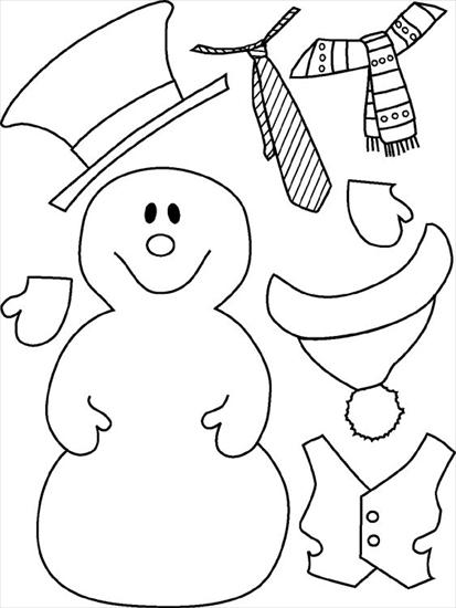 pomysły na dekoracje zimowe - snowman.gif.jpg