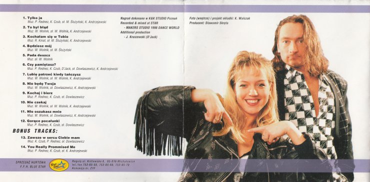 1996 - Tylko Ja - inlay.jpg