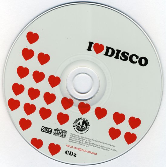 VA - I Love Disco Vol.1 CD1 1998  cover - Various - I Love Disco Vol.1 - Disc 02.jpg
