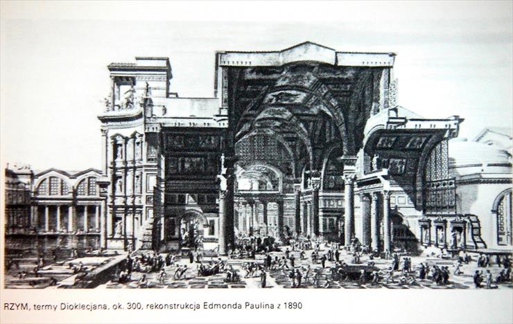 Rzym - Termy Dioklecjana w Rzymie, ok. 300 r.   rekonstrukcja.JPG