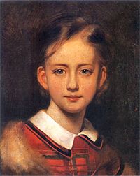 Artur Grottger - Artur Grottger - Portret Dziewczynki ok. 1860.jpg