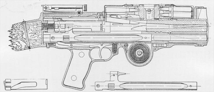 Pistolety i Karabiny Maszynowe - Section Drawing of Lewis Machine Gun..jpg