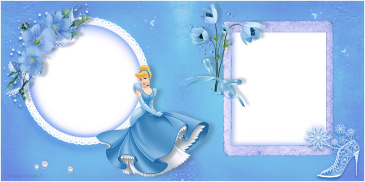 Children Photobook with Disney Princesses and flowers author vladvlad7 - album_Cinderella.jpg