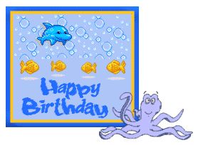 Urodzinowe rózne - Animated-Happy-Birthday-banner-with-sea-creatures.gif
