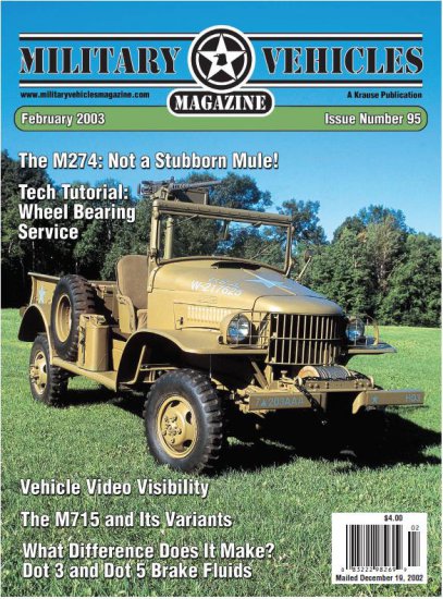 Military Vehicles Magazine - Military Vehicles Magazine Issue 95.JPG