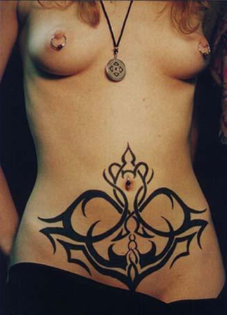 Tatuaże wzory - xxx fetish goth pierced  tattoo.jpg