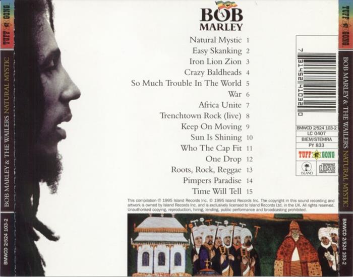 BOB MARLEY 1995 Natural Mystic - NATURAL2.JPG