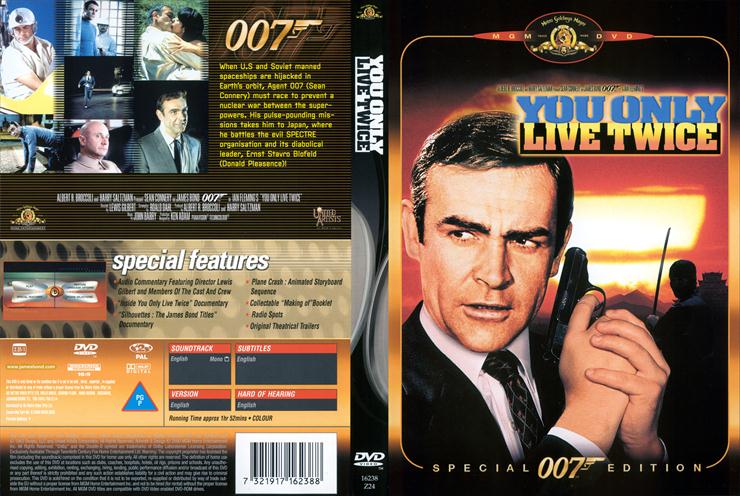 James Bond - 007 Complete A... - James Bond G 007-05 Żyje się tylko dwa razy ...zy - You Only Live Twice 1967.06.12 DVD ENG.jpg