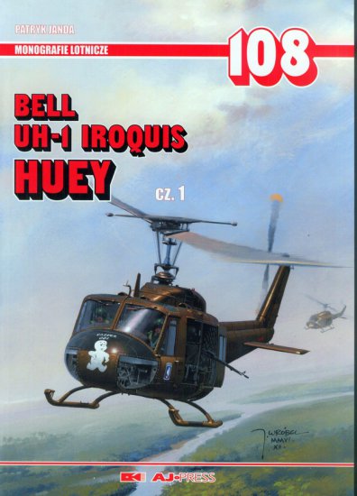 Monografie Lotnicze - 108. Bell UH-1 Huey 1 - okładka.jpg
