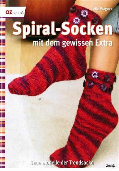 Czasopisma  niemieckie różne - Spiral socken oz 6005.jpg