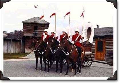 Canada maps photo Kanada mapy foto - Royal Canadian Mounted Police, Fort Macleod, Canada.jpg