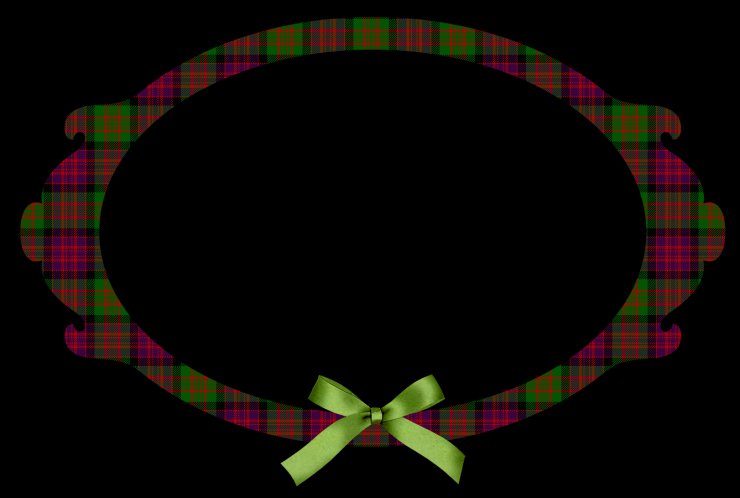 embellishments - plaid_oval_frame_bow.png