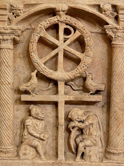 galeria - Starożytny symbol Chrystusa Zmartwychwstałego.jpg