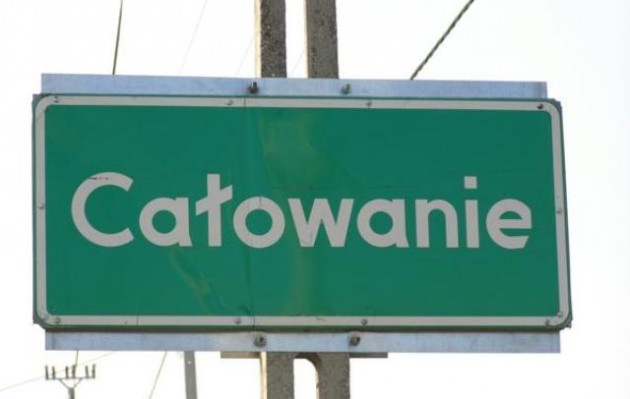Najdziwniejsze nazwy miejscowości w Polsce - Całowanie1.jpg