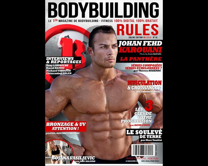 BODYBUILDING CZASOPISMA - Bodybuilding Rules N 16 - Septembre 2014.jpg