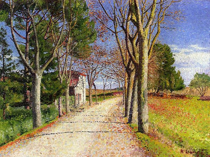 French Postimpressionism - Achille Louge - The Road from Cailhauvers Cailhavel, 1910.jpeg